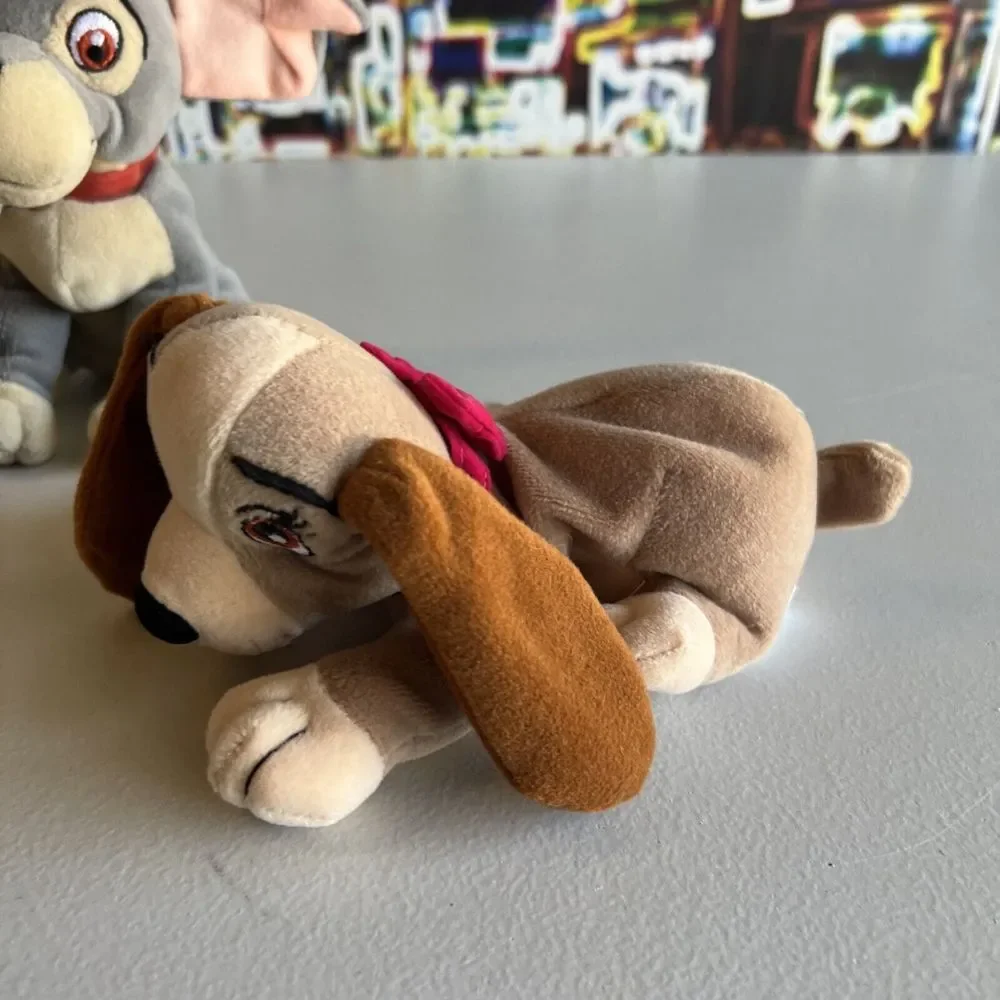 Disney Lady And The Tramp Beanie Plushies‎